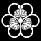 家紋・三つ蔓葵に片喰画像のepsフリー素材と解説ページヘ