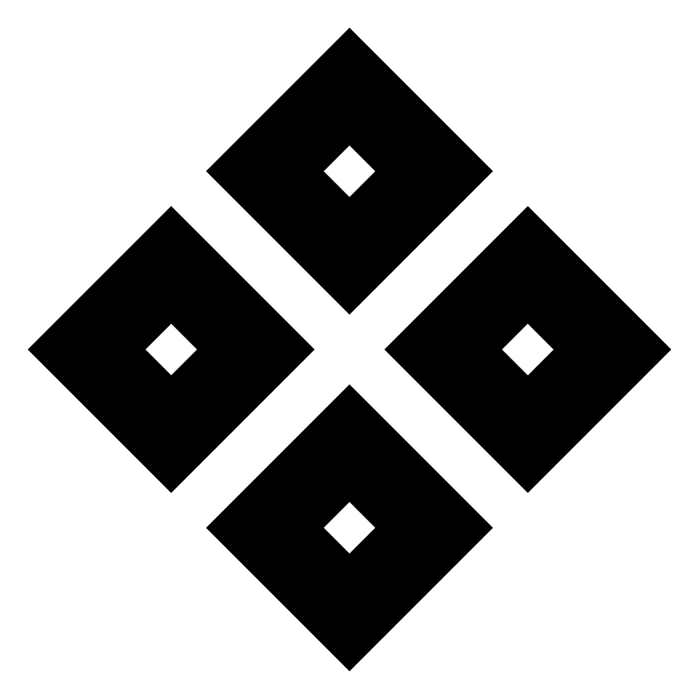 家紋 十一割り隅立て四つ目 のフリー画像 背景透過 とベクター素材 Eps 家紋epsフリー素材の発光大王堂