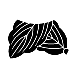家紋「一つ折れ柏」のepsフリー素材ページヘ