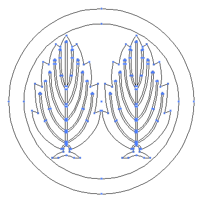 �ۂɕ��ыS���̃t���[�f�ރA�E�g���C���摜