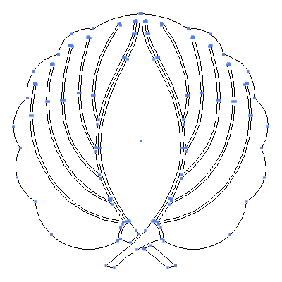 �O����������̃t���[�f�ރA�E�g���C���摜