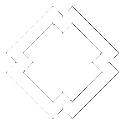 �Ɩ�u�l�����荞�݊p�v��̃x�N�^�[�t���[�f�ނ̃A�E�g���C���摜